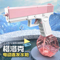 [customized] electric water gun toy cross-border burst water gun glock kids toy large capacity water gun
