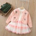 Girls' sweater dress and cardigan set - chanel-inspired princess outfit - new autumn/winter  collection