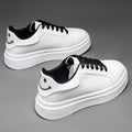 2025 new autumn/spring mcqueen low-top white sneakers - men's trendy casual skate shoes - high-end streetwear inspired by european style