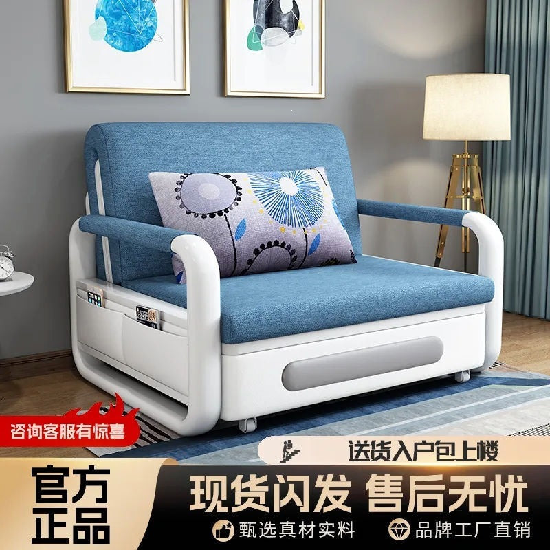 Sofa bed foldable dual-purpose  new arrival living room balcony sofa small apartment multi-functional single and double retractable bed