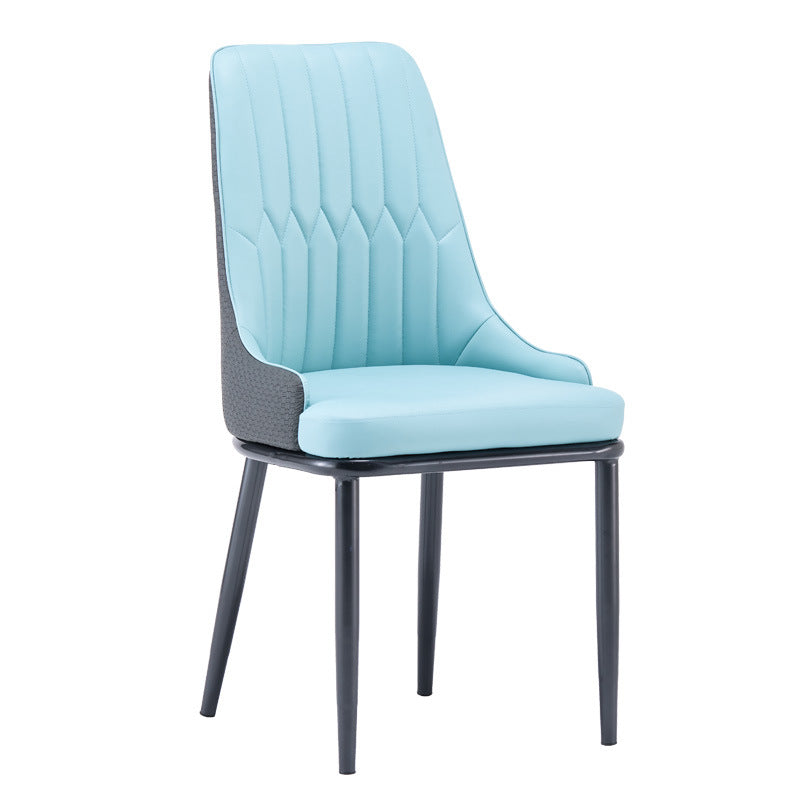 Export ready stock, factory direct, accessible luxury high-end chairs, home leather stools, modern minimalist hotel dining chairs