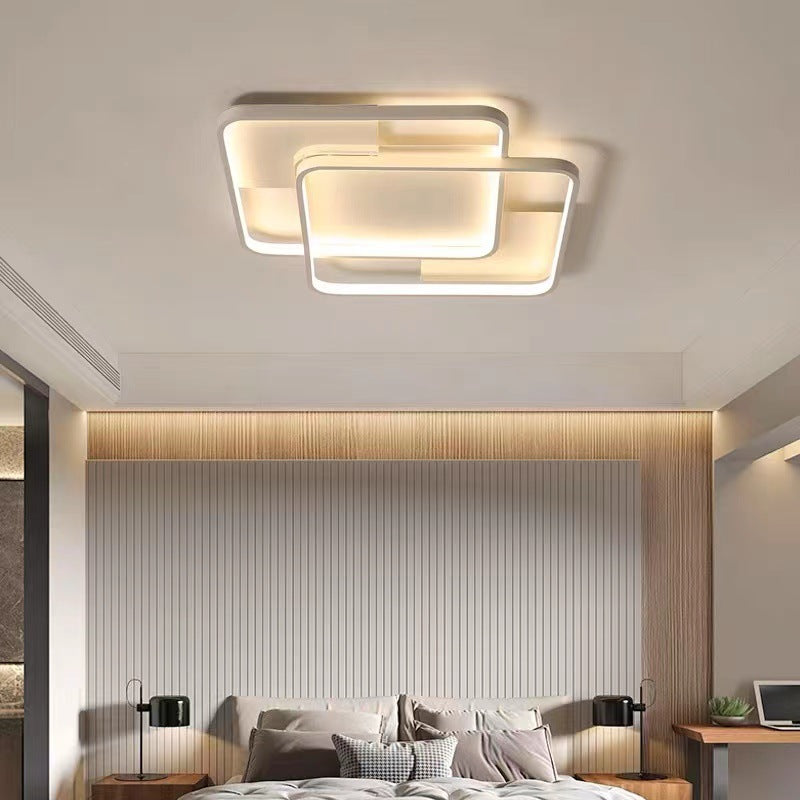 Tmall Lighting Modern Simple Atmosphere Whole House Lighting Combination Package Cream Wind Tmall Genie Smart Living Room Light