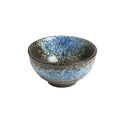 Japanese-style retro ceramic rice bowl - underglaze decoration, high-value design - suitable for restaurants, hotels, home use, and business settings - also ideal as a ceramic dessert bowl
