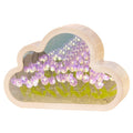 Cloud tulip night light - perfect for mother's day, valentine's day, 520, or as a handmade diy craft kit and birthday gift