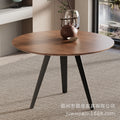 Scandinaviancasual small table casual modern small apartment for home dining table coffee shop milk tea shop round table negotiation table