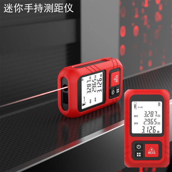 Handheld high-precision mini laser rangefinder high-precision indoor and outdoor infrared electronic rangefinder