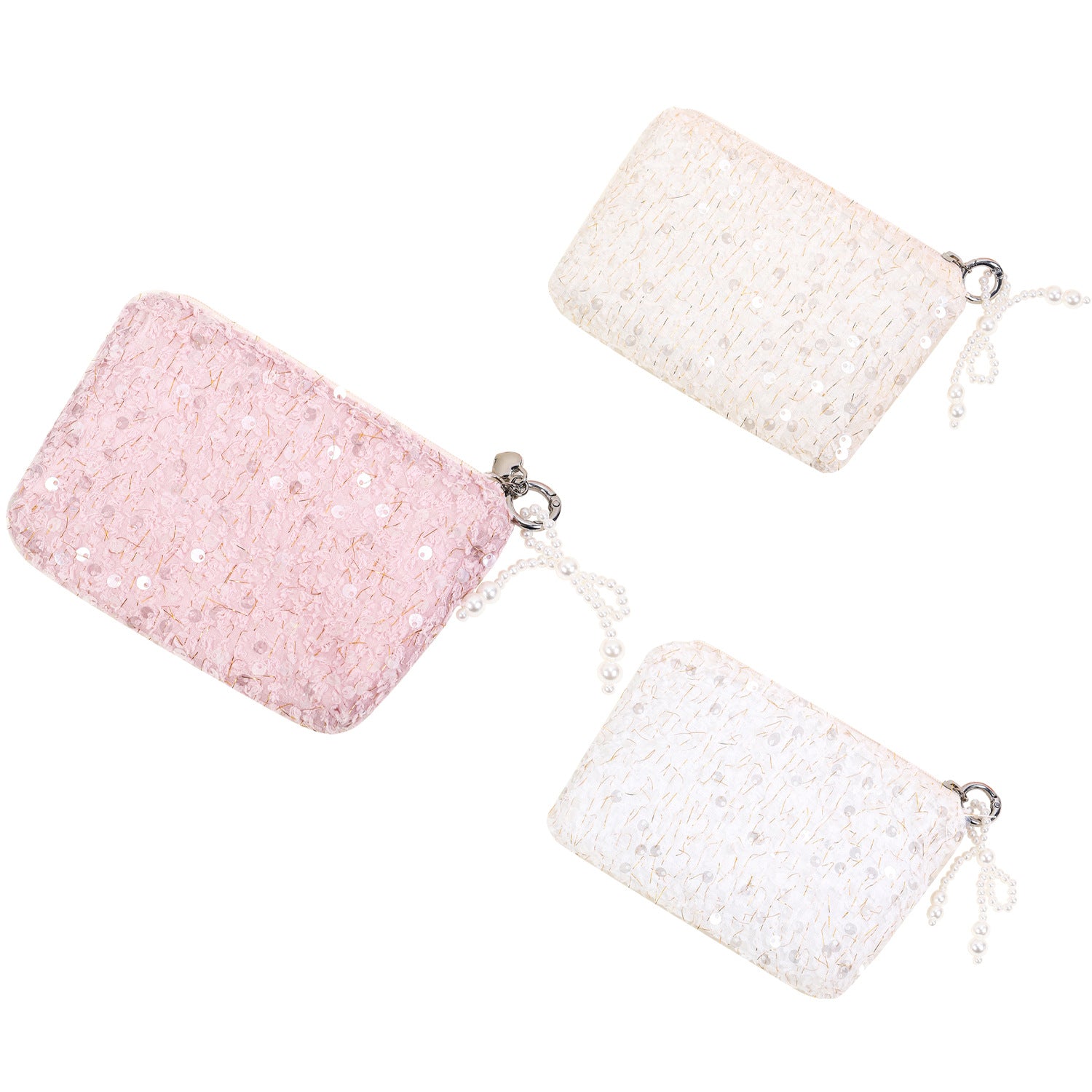 Sequined change bag Fashion women's INS wind travel storage bag Exquisite high-end sense Portable foreign style Hand wash bag
