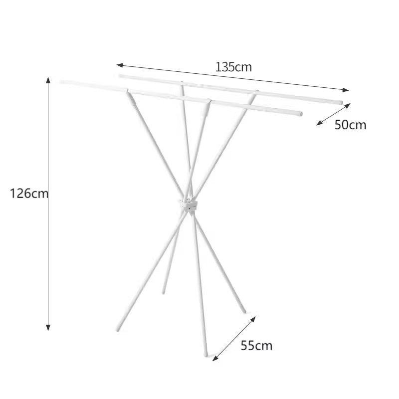 Clothes drying rack indoor for homefloor standing foldable does not take up space bedroom clothes hanger small apartment balcony clothes drying clothes