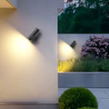 Modern wall lamp villa exterior wall light solar waterproof balcony garden terrace spotlight outdoor courtyard light doorway light