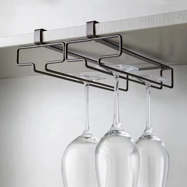 High-value red wine glass holder upside down wine cabinet goblet storage rack household hanging light luxury high-end creative ornament