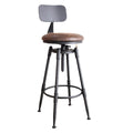 Iron bar chair table combination creative high stool one table two chairs restaurant casual back chair bar table no