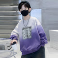 Boys' long-sleeve t-shirt, new  spring collection, student sportswear, spring/autumn boys' top, trendy sweatshirt for mid-to-large children