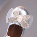 Girls' princess shoes, baby girl bow leather shoes, new summer soft sole children's shoes, toddler single shoes for summer