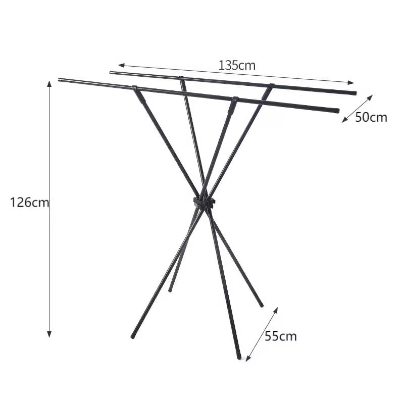 Clothes drying rack indoor for homefloor standing foldable does not take up space bedroom clothes hanger small apartment balcony clothes drying clothes