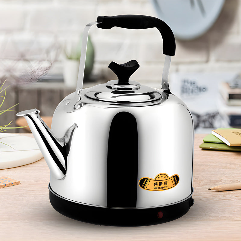 Stainless steel water kettle electric heating sound kettle electric water kettle for home elderly water boiling electric water kettle water boiling automatic power off
