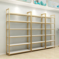 Multi-tier shelving unit, supermarket display rack, sample display stand, cosmetics product shelf, adjustable display rack, display cabinet