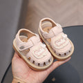 Summernew arrival baotou toddler shoes breathable non-slip baby shoes women's cute princess style baby sandals calling shoes