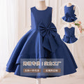 European and american cross-border oem girls' dresses  new collection - little girl princess dress, children's piano recital outfit
