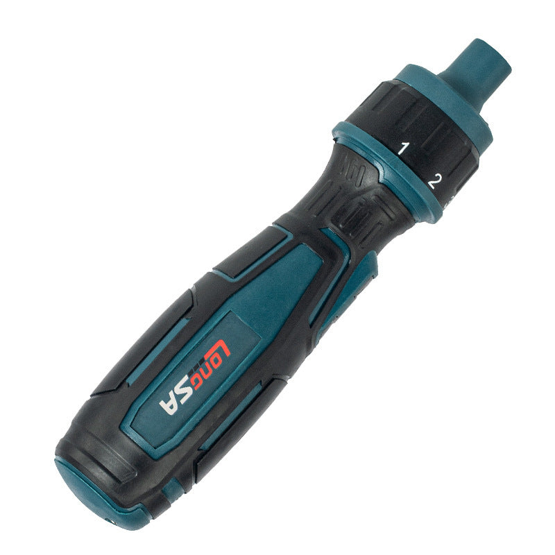 Automatic high torque electric screw batch straight handle electric screwdriver mini small electric drill ratchet screwdriver