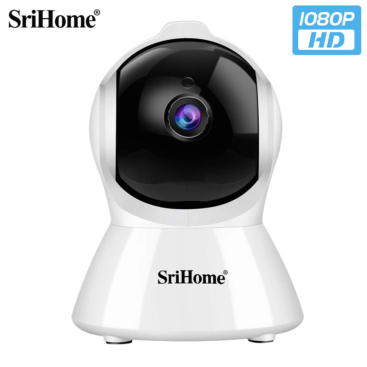 1080P high definition network surveillance camera 360 degree baby monitor AI intelligent tracking alarm camera