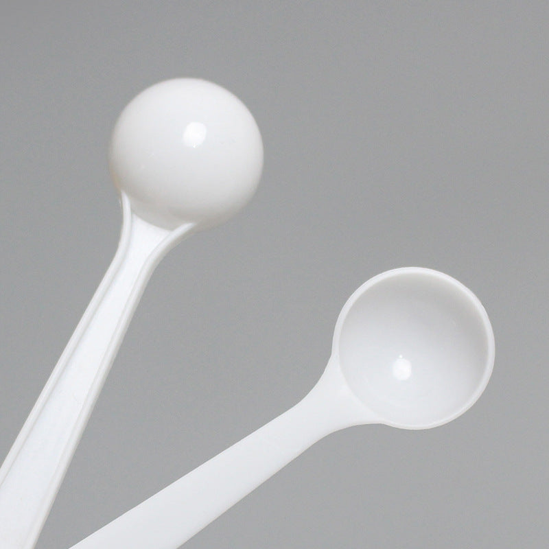 Plastic measuring spoon 1g gram spoon 2ml milliliter facial mask powder spoon pesticide and fertilizer powder spoon measuring small spoon non-edible
