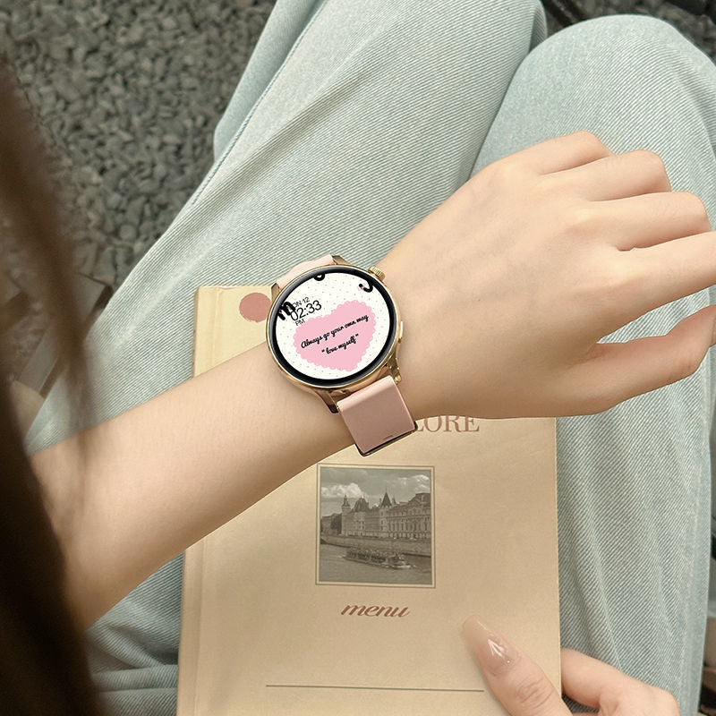 Daton's new high-value smartwatch: a sleek and stylish fitness tracker for running, heart rate, blood pressure, blood oxygen, and sleep monitoring. a slim and sophisticated smart bracelet