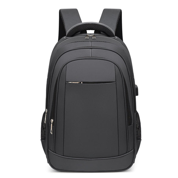 Customized Korean version multi-functional backpack usb charging men's computer bag, large-capacity business notebook backpack