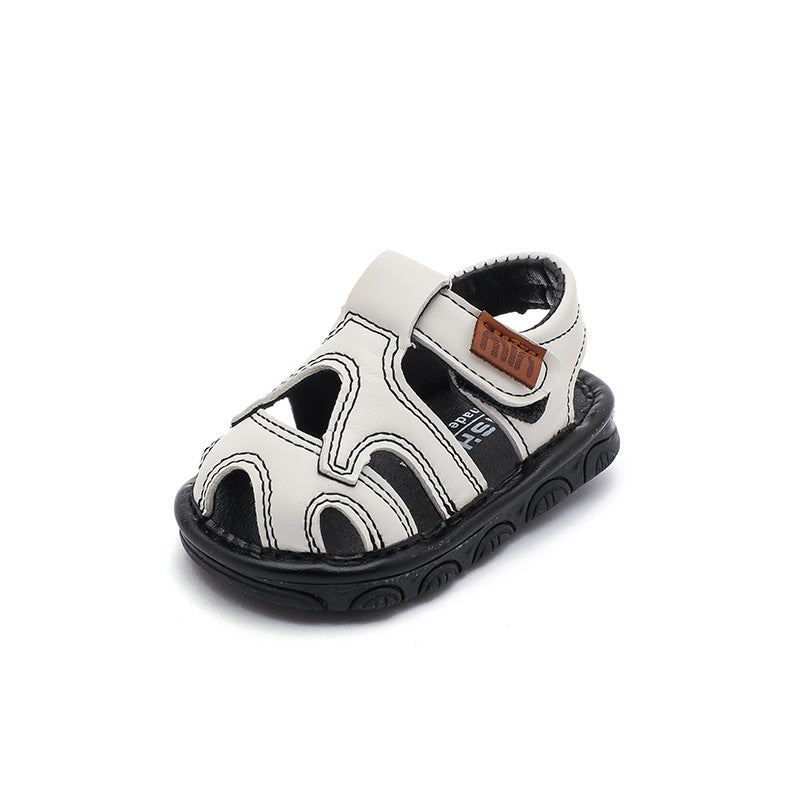 summer new arrivals: baby & toddler first walker shoes - minimalist, trendy, soft-soled, squeaky sandals for boys & girls (ages 0-1)