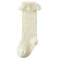 Babylon girl princess socks summer mesh breathable children's socks lace trim no-pinch high socks wholesale
