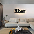 Nordic style modern minimalist led decorative wall lamp - kids' room bedside wall sconce - wall-mounted letter wall light