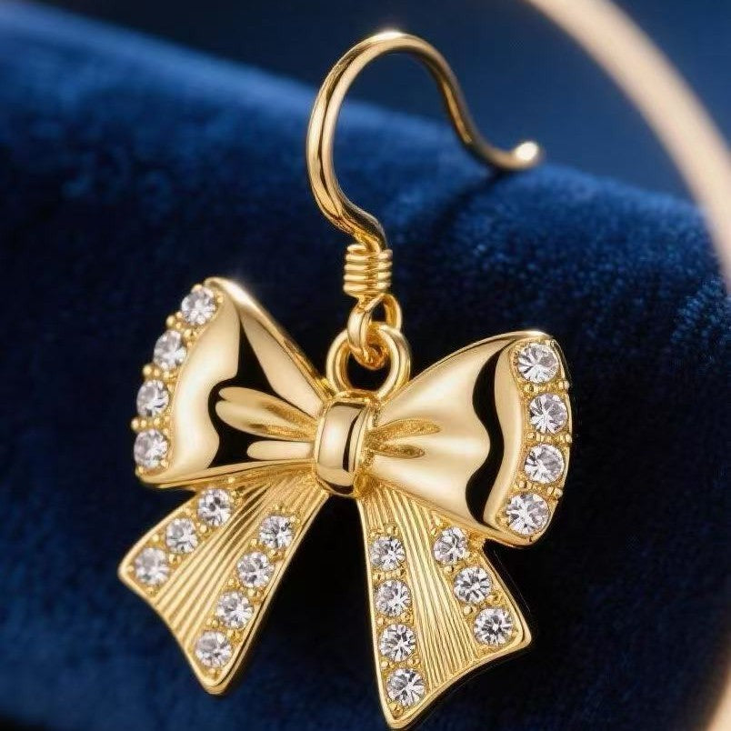 fashion e-commerce ins style titanium steel diamond-encrusted accessible luxury stainless steel plated 14k gold butterfly necklace for women wholesale