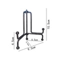 Ins style metal bracket netease cloud vinyl record storage desktop clock support bracket iron ceramic plate bracket