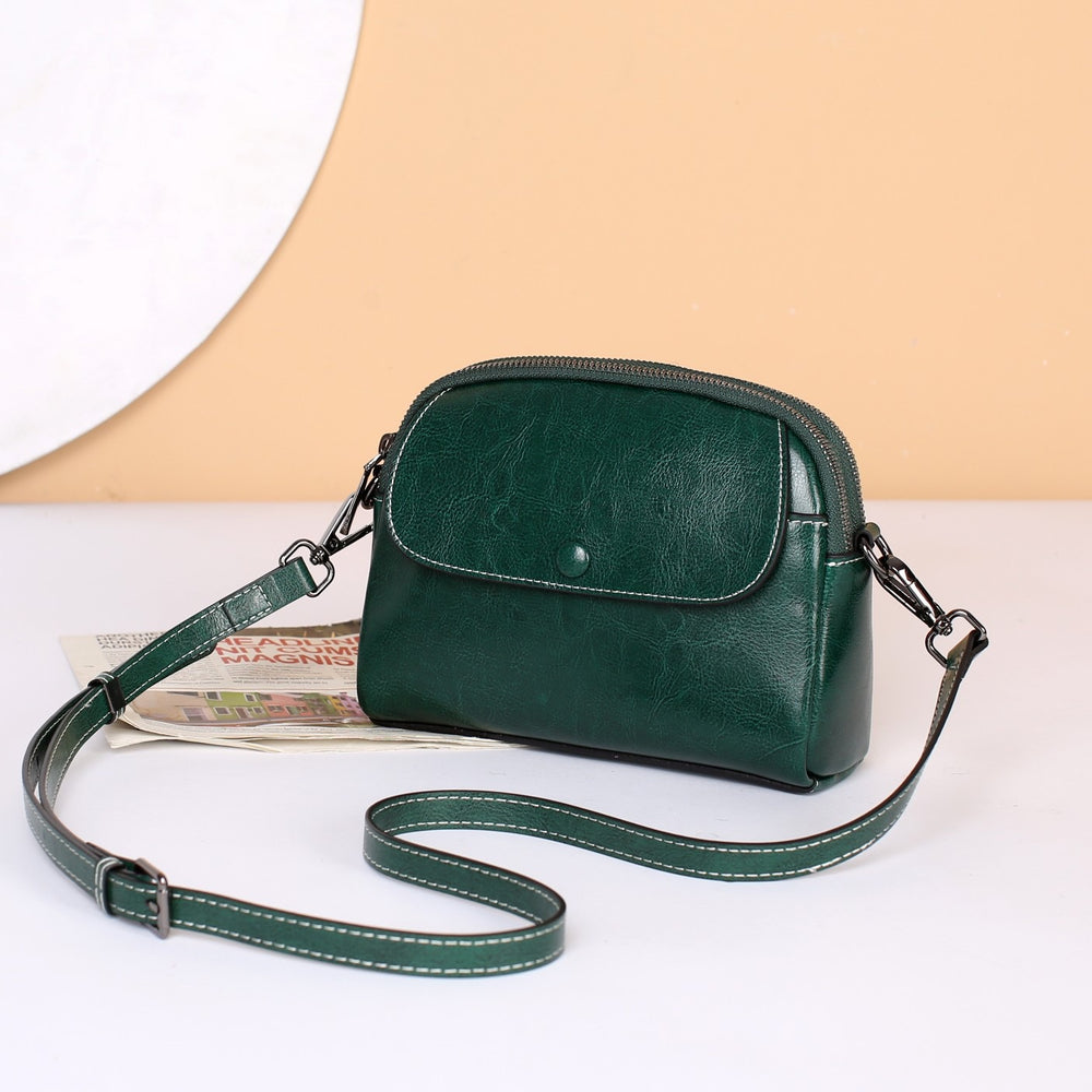 Women's handbags 2024 new summer genuine leather women's bag phone bag shoulder bag crossbody bag women's mini small bag