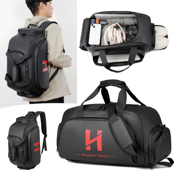 Large capacity fitness bag, backpack, anti-wave water travel bag, travel bag, portable sports bag,  bags