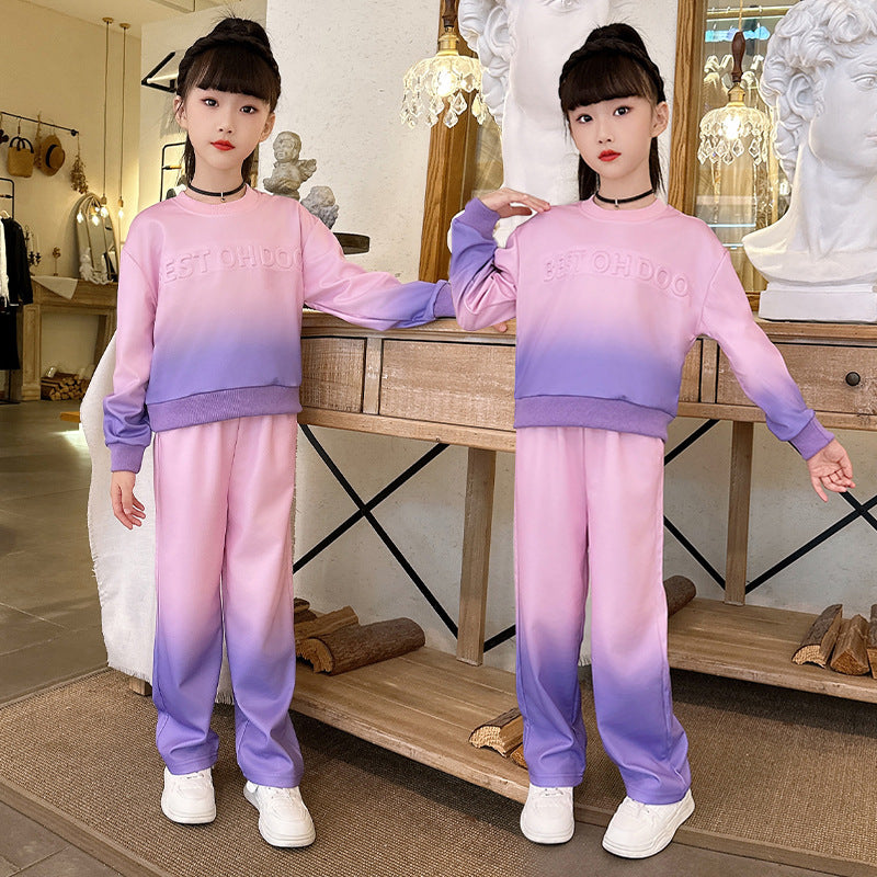 Girls' activewear set: new  spring/autumn collection - stylish and trendy for toddlers and big kids