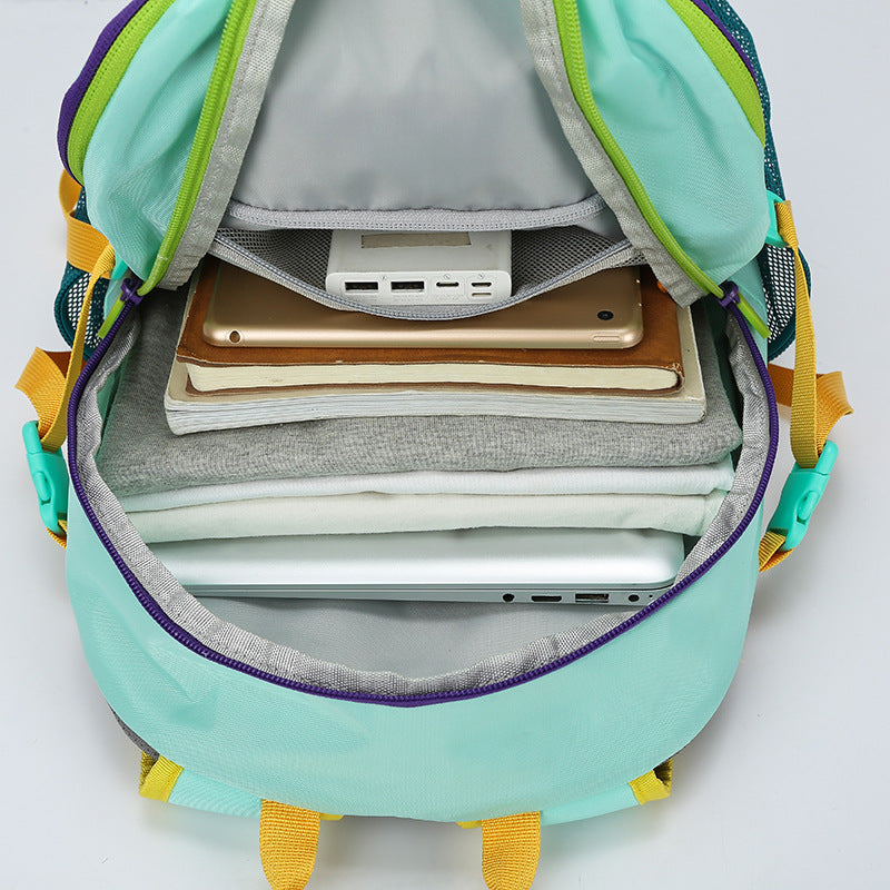 Outdoor large-capacity sports mountaineering backpack, the same for men and women, cycling and hiking, lightweight waterproof badminton backpack