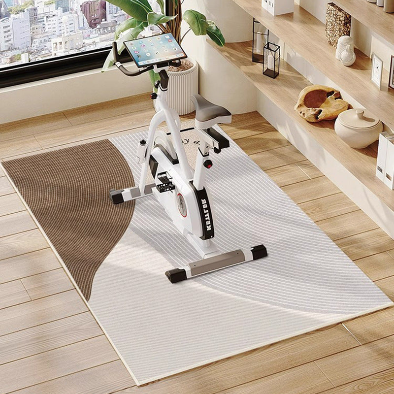 Floor mat sound insulation  new treadmill non-slip mat dynamic bicycle fitness special mat stain-resistant thickened carpet