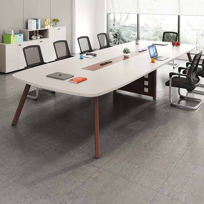 Saint li conference table long table casual modern small office desk conference room long table negotiation table and chairs office furniture