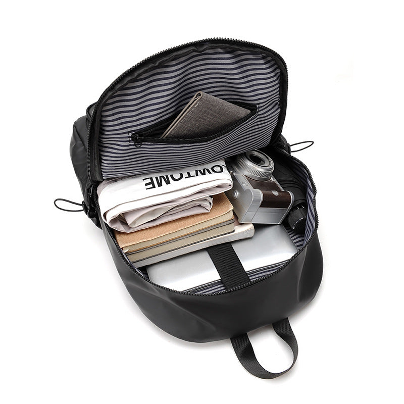 New Commuter Men's Business Travel Backpack Large Capacity Computer Bag Leisure Travel Short Trip School Bag Backpack