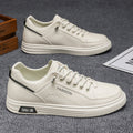 Men's shoes 2025 winter new trendy versatile breathable white sneakers lightweight soft sole casual student skate shoes