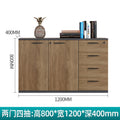 File cabinet low cabinet office storage cabinet drawer with lock information cabinet floor cabinet tea cabinet wooden