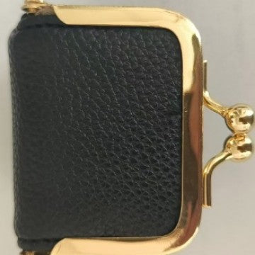 New PU Small Gold Bag Diamond Ring Jewelry Bag Mini Ring Necklace Earrings Jewelry Box Coin Change Bag