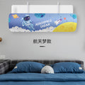 Air conditioning windshield for home air guide breathable windshield postpartum period anti-direct blow air guide windshield hanging machine windshield