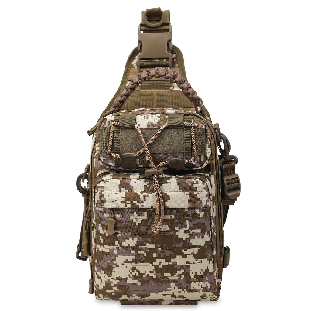 New Outdoor Sports  Multifunctional Backpack Handheld Shoulder Tactical Bag Cycling Equipment Fishing Oblique Span Bag