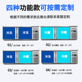 Stainless steel fresh-keeping workstation kitchen refrigeration & freezing dual-temperature flat-top workbench horizontal freezer fresh-keeping cabinet