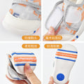 Baby sandals for boys, summer first walker shoes, 0-1-2 years old infant anti-slip soft sole mesh shoes for babies and toddlers, baby girl shoes