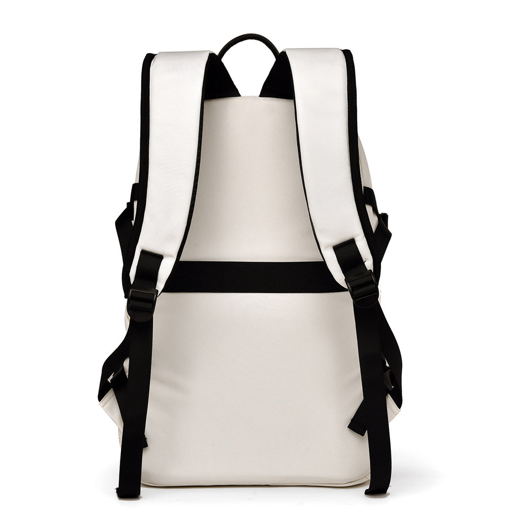 New Korean version of large-capacity simple backpack, women's leisure computer bag, young men's student schoolbag, travel bag