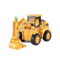 Toy car children's engineering vehicle press excavator inertia pull back car puzzle bulldozer press suit 1-6 years old