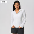 Upf50+ cooling breathable sports sun protection clothing women's slimming look outdoor uv protection sun protection clothing d25013