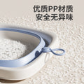 Baby foldable wash basin kids wash butt basin newborn baby special small basin three-piece set